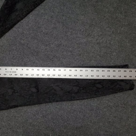 Frame Le Skinny De Jeanne Tonal Python 27 (Meas 27x29 9") Snake Print Jeans A14 - Picture 10 of 11